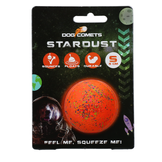 Dog Comets Stardust Orange S