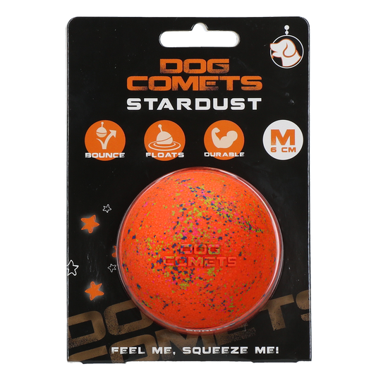 Dog Comets Stardust Orange M