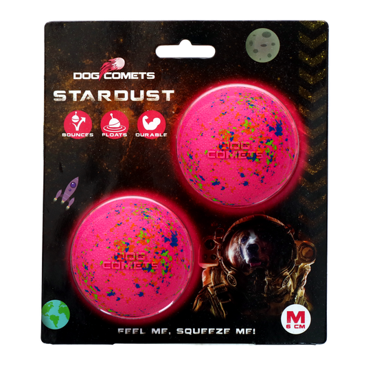 Dog Comets Stardust Rosa M (2-Pack)