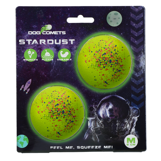 Dog Comets Stardust Grün M (2-Pack)