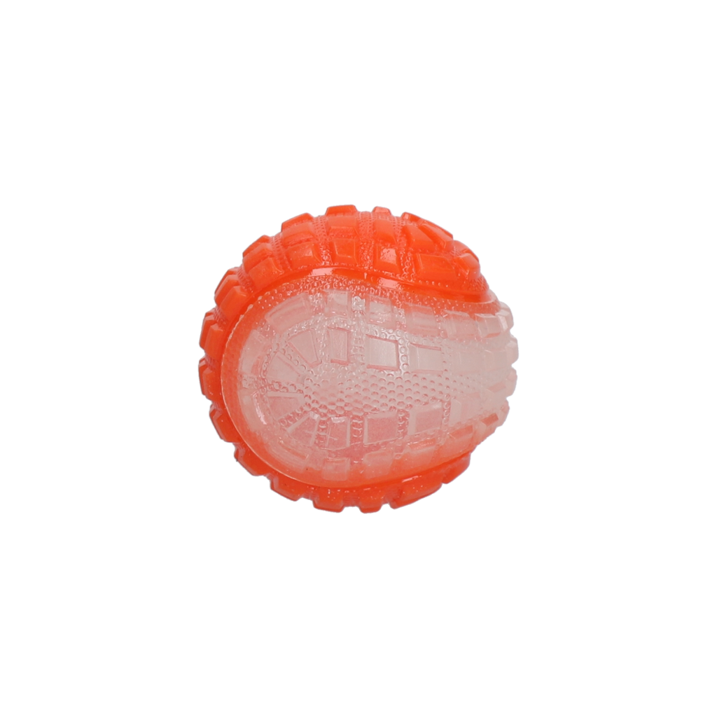 Dog Comets Glow In The Dark Moon Ball S Orange