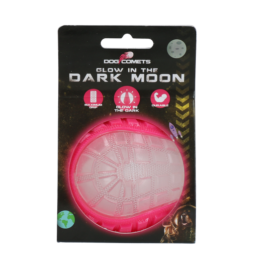 Dog Comets Glow In The Dark Moon Ball M Rosa
