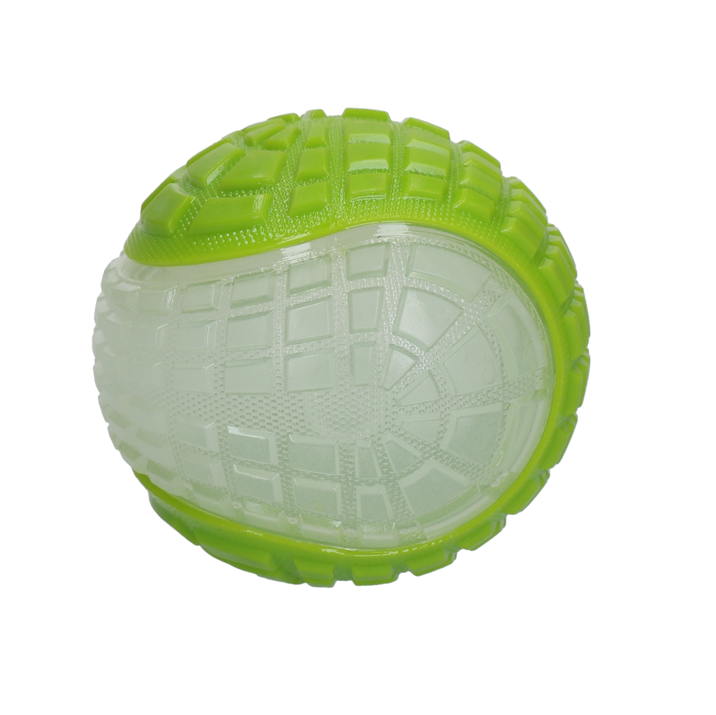 Dog Comets Glow In The Dark Moon Ball L Grün