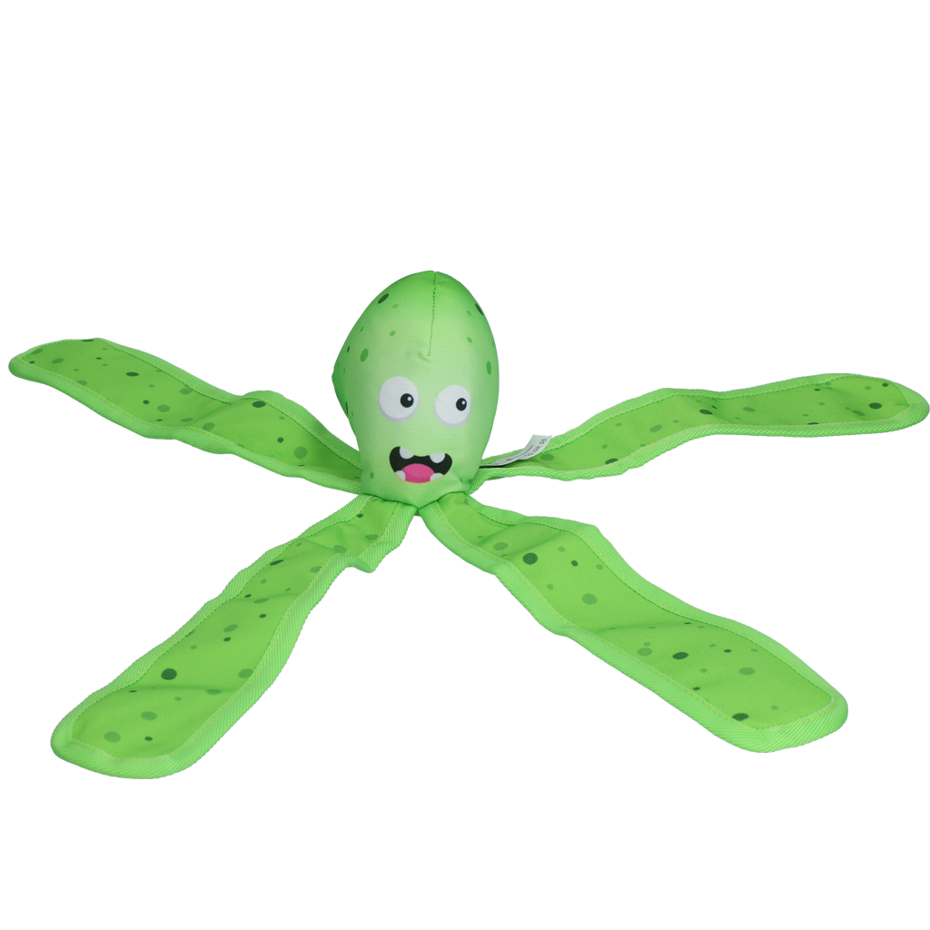 Dog Comets Alien Octo L Grün