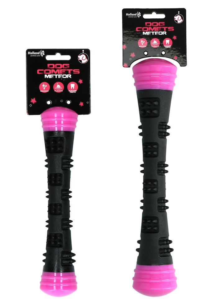 Dog Comets Meteor Wurfstock Rosa L