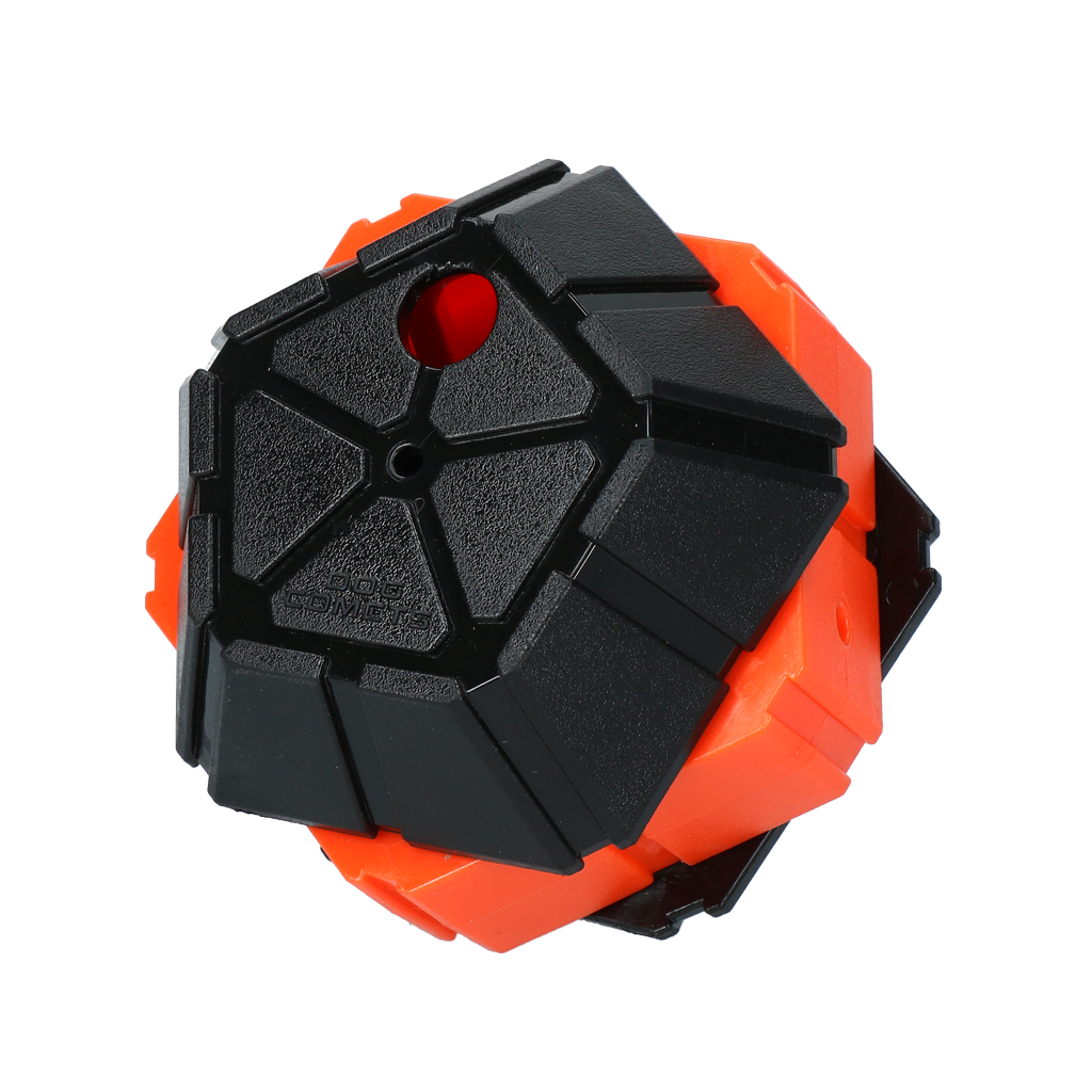 Dog Comets Treat Puzzle Orange
