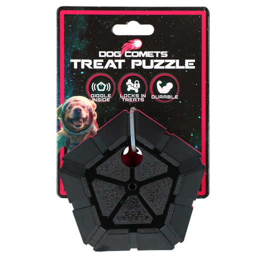 Dog Comets Treat Puzzle Rosa