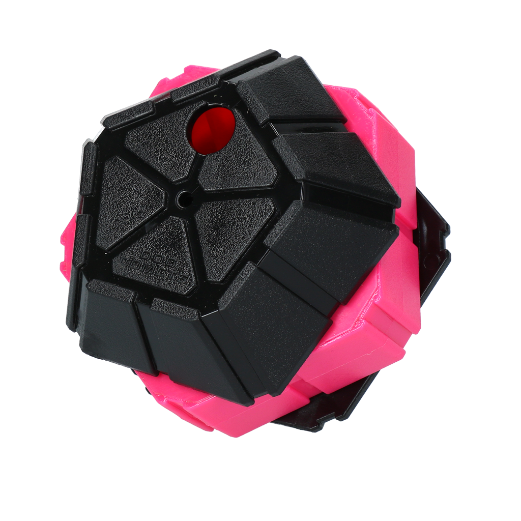 Dog Comets Treat Puzzle Rosa