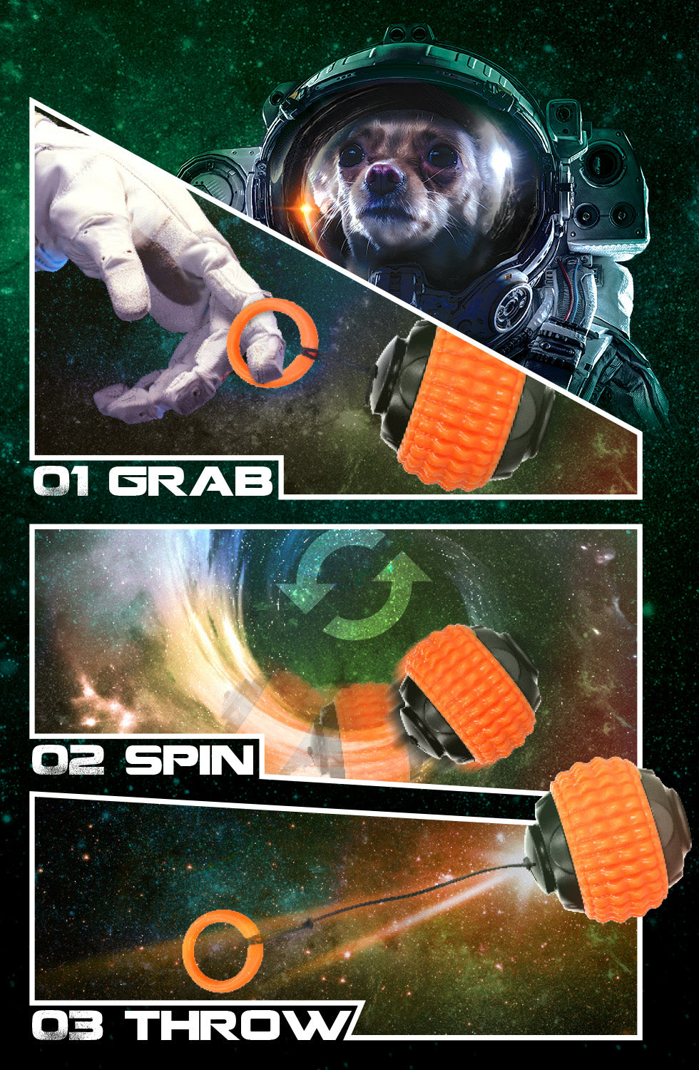 Dog Comets Blazar Jet Orange