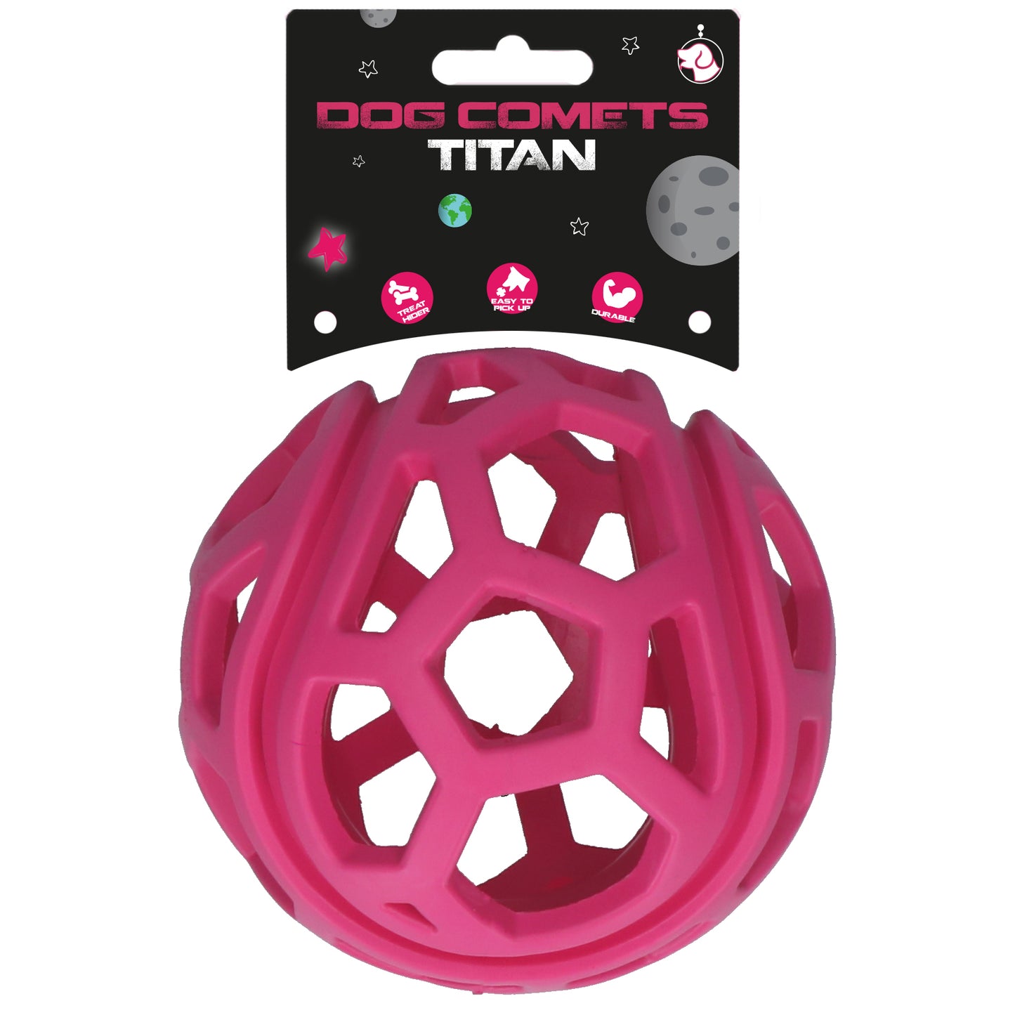 Dog Comets Titan Rosa