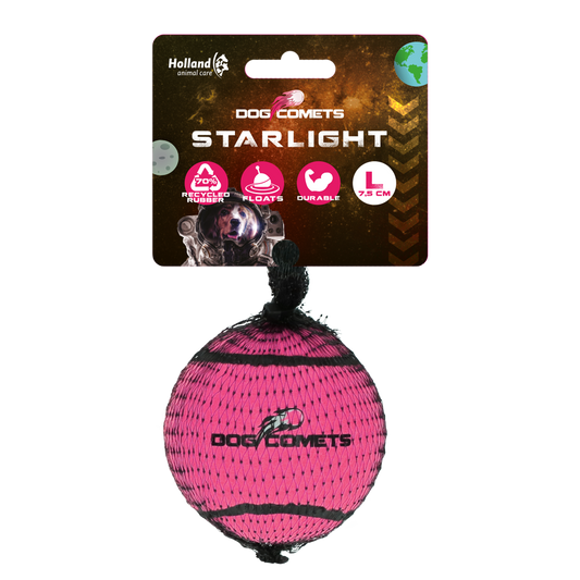 Dog Comets Starlight Tennisball L Rosa