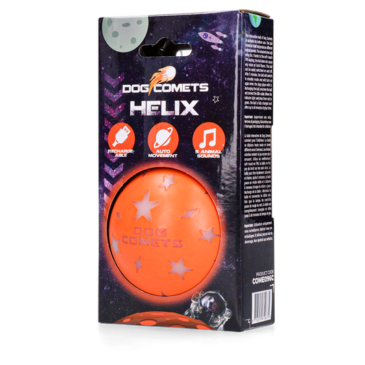 Dog Comets Helix Orange