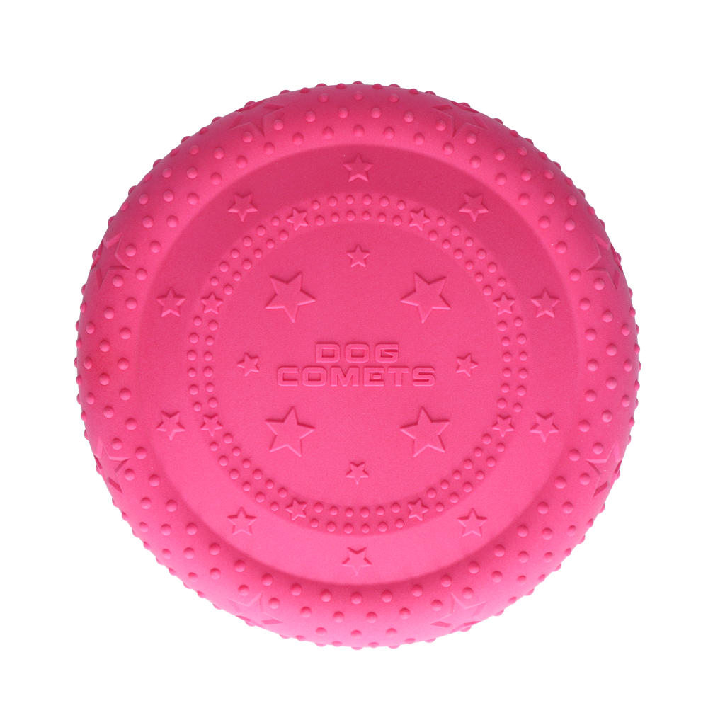 Dog Comets UFO Flyer Rosa