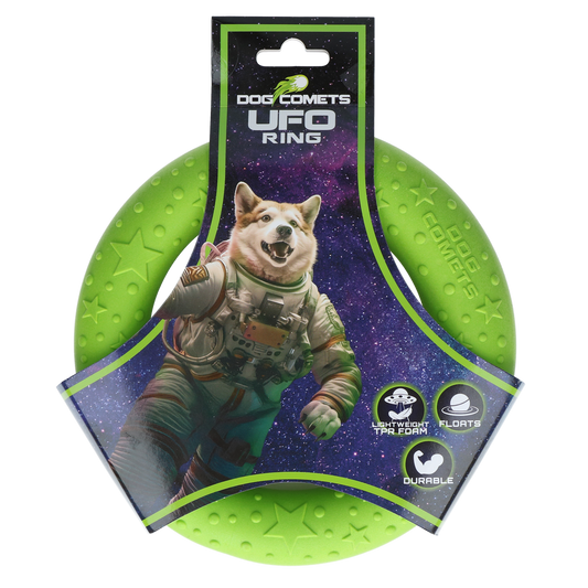 Dog Comets UFO Ring Grün
