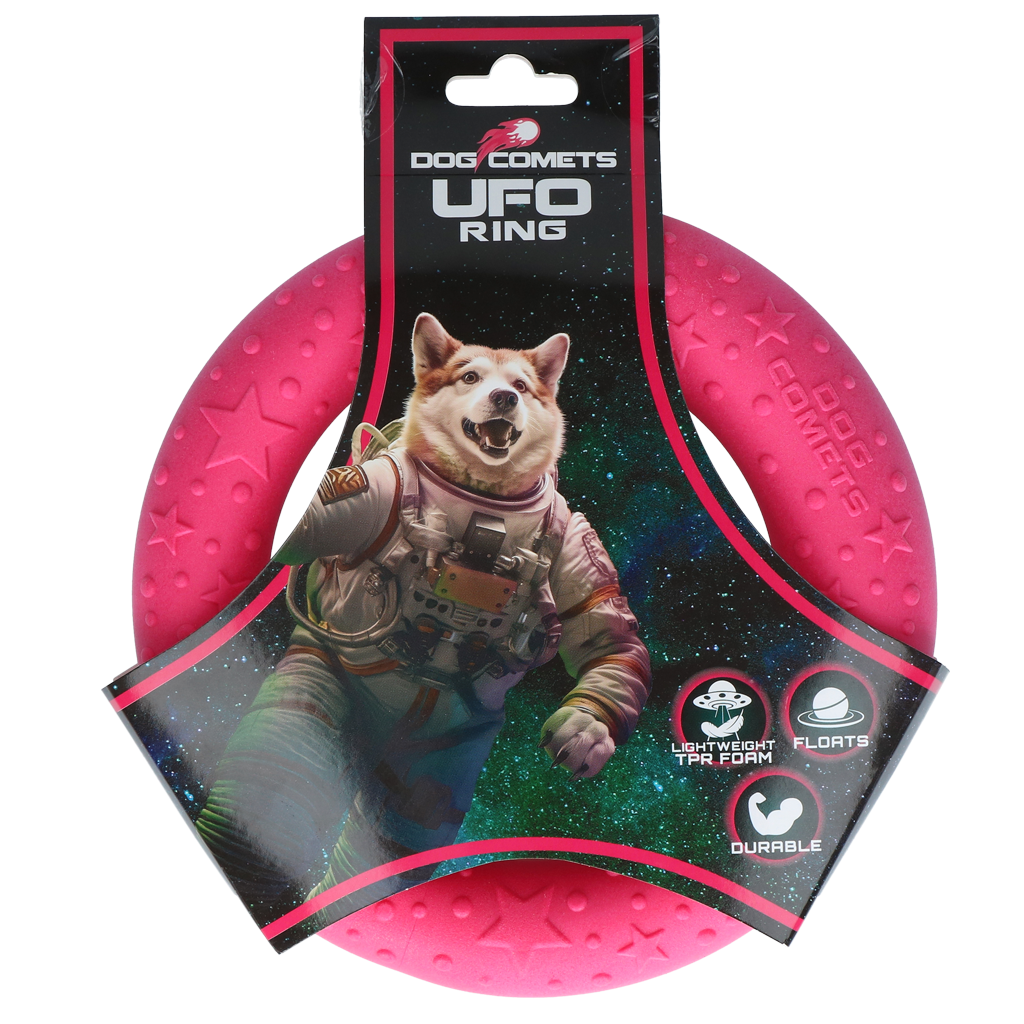 Dog Comets UFO Ring Rosa