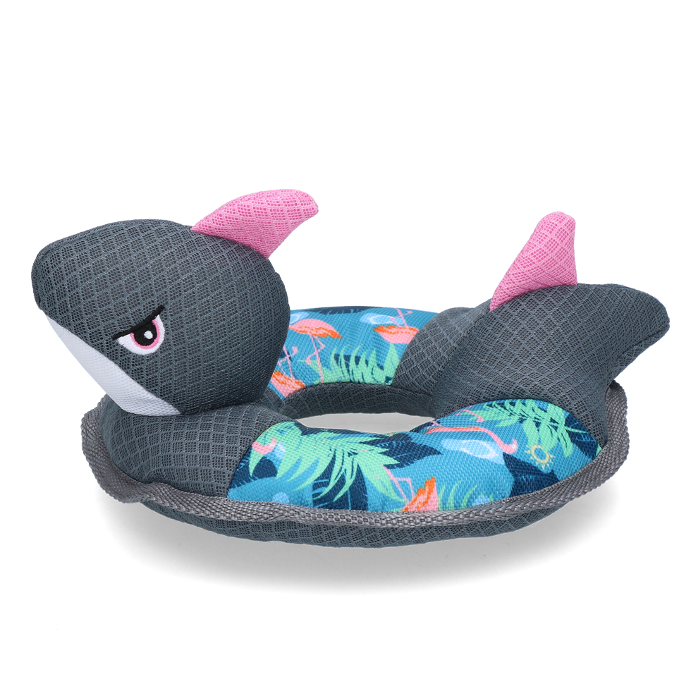 CoolPets Ring O' Sharky Flamingo