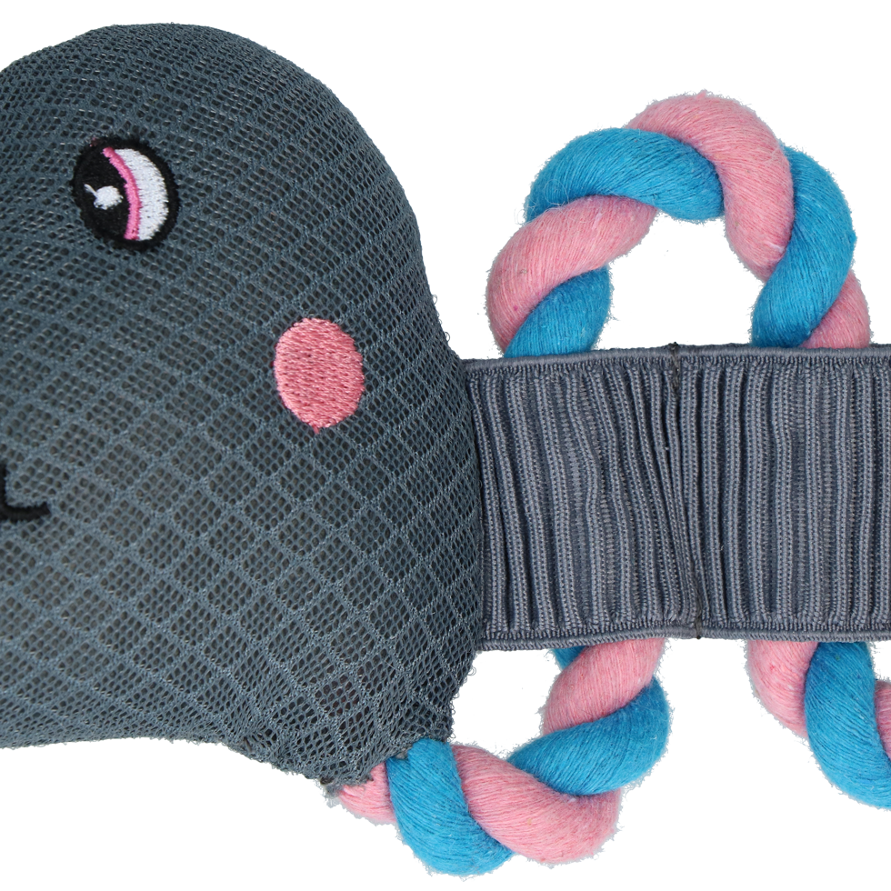 CoolPets Pull Me! Crocky Rope Flower