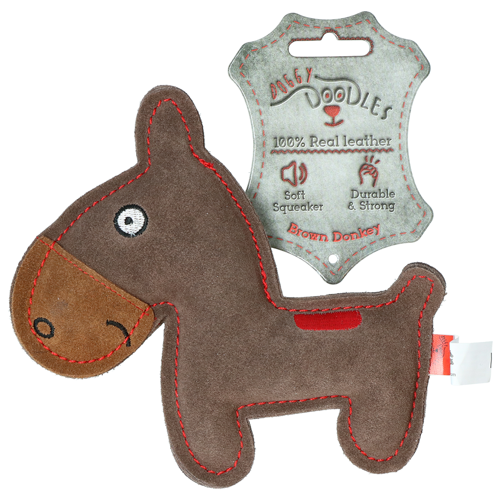 Doggy Doodles Donkey braun Esel Braun