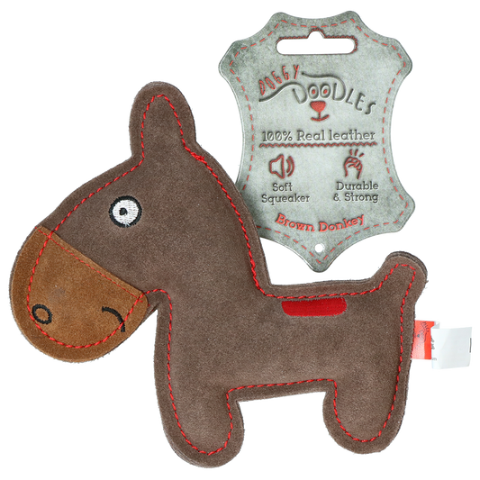 Doggy Doodles Donkey braun Esel Braun