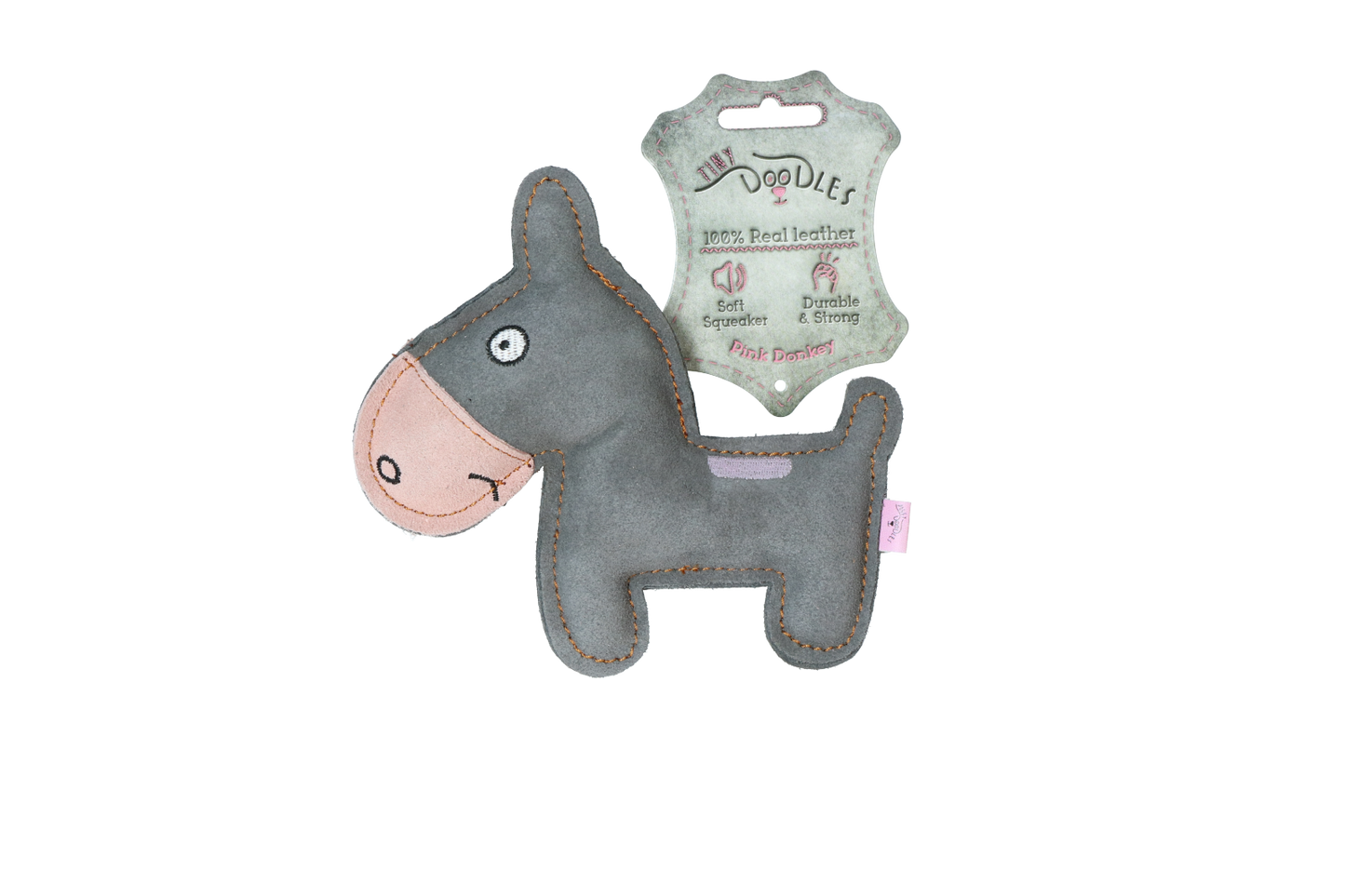 Tiny Doodles Esel Rosa