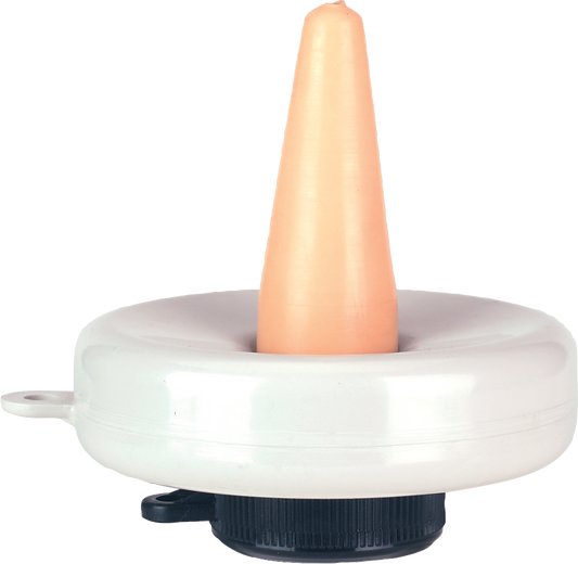 Schwimmsauger einzeln gelb Komplett