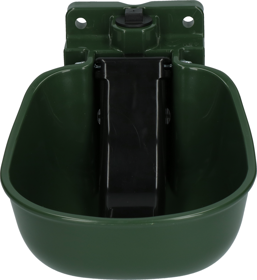 Tränkebecken Kunststoff mit Zunge Grün