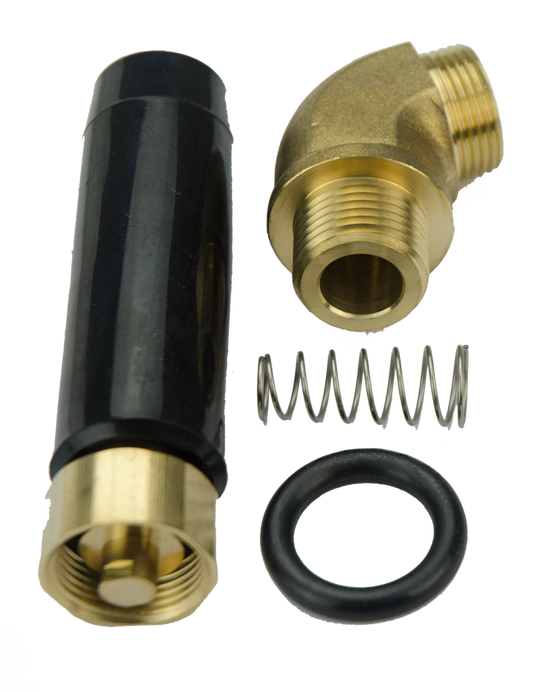 Tränkebecken + Rohrventil emailliert Stange separat