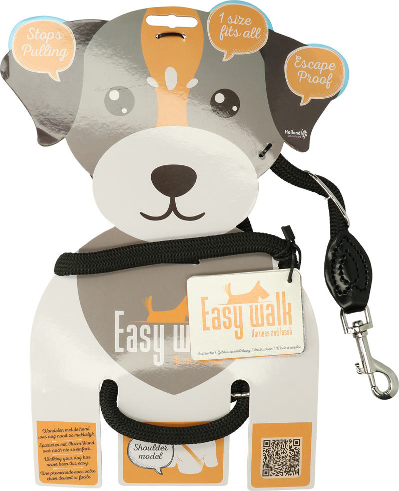 Easy Walk Schultermodell Schwarz - Regular