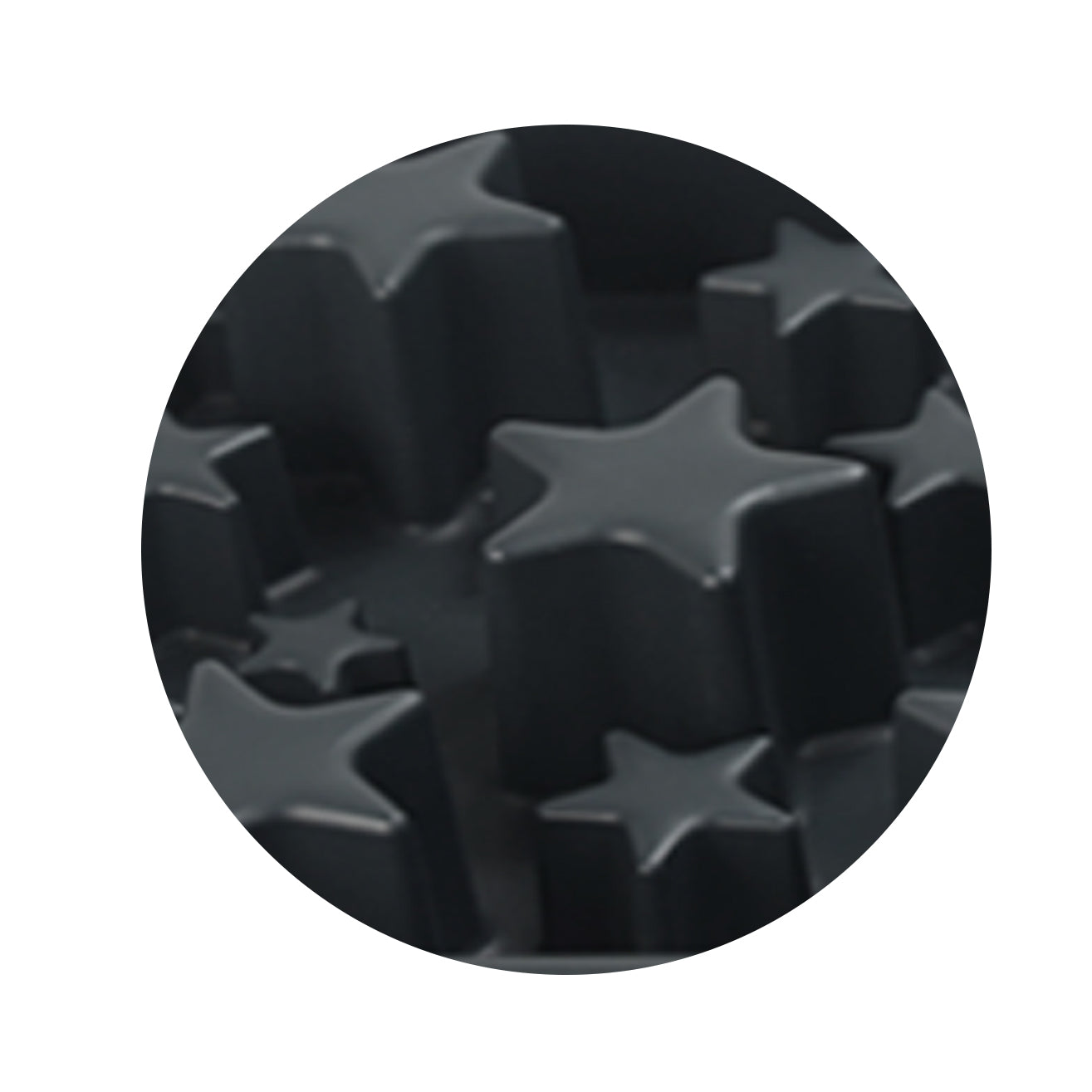 Eat Slow Live Longer Star Grau S