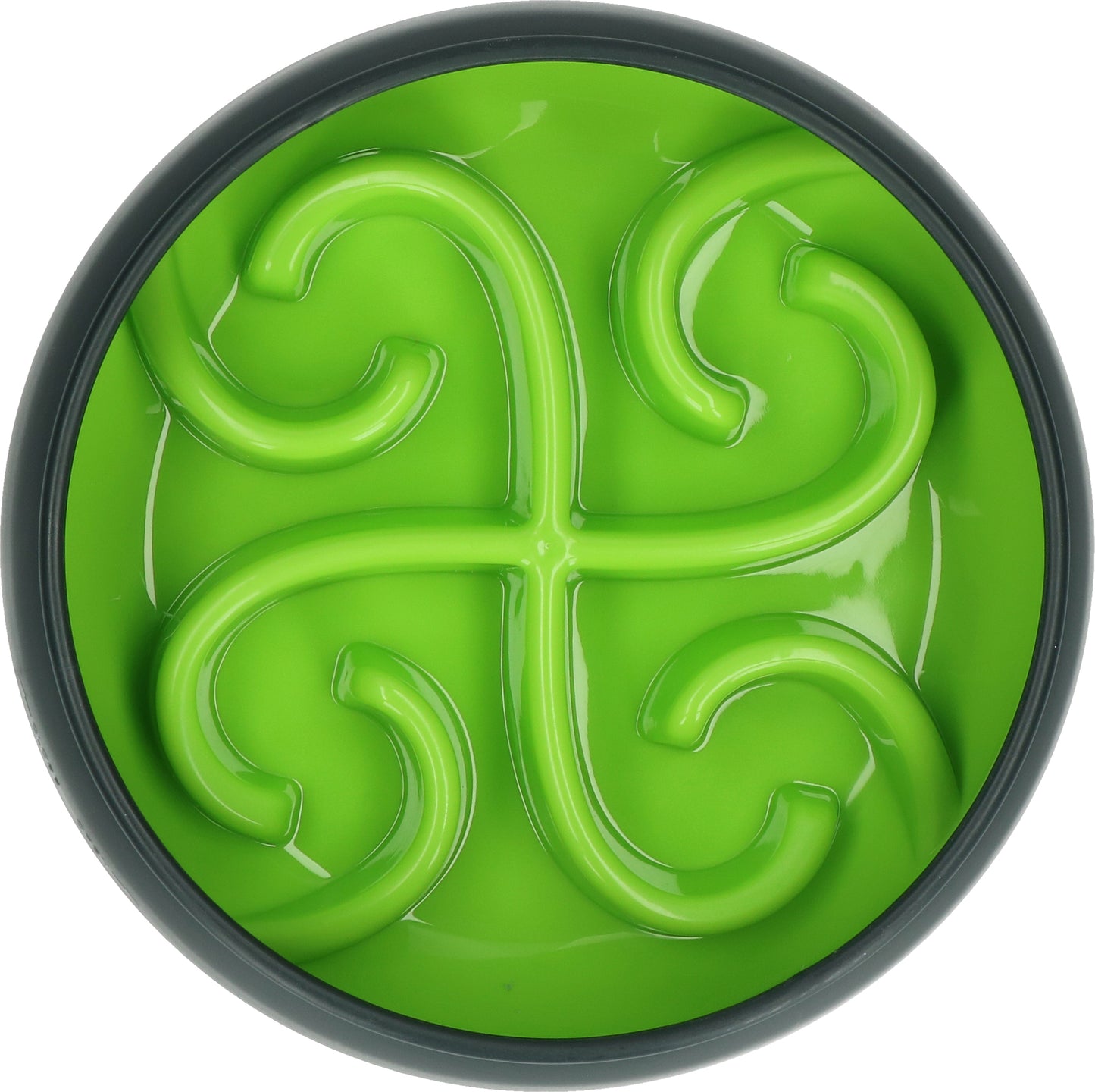 Eat Slow Live Longer Tumble Feeder Grün