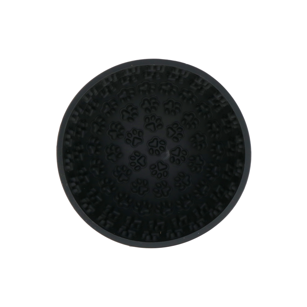 Eat Slow Live Longer Lick Mat Wobble Bowl Grau