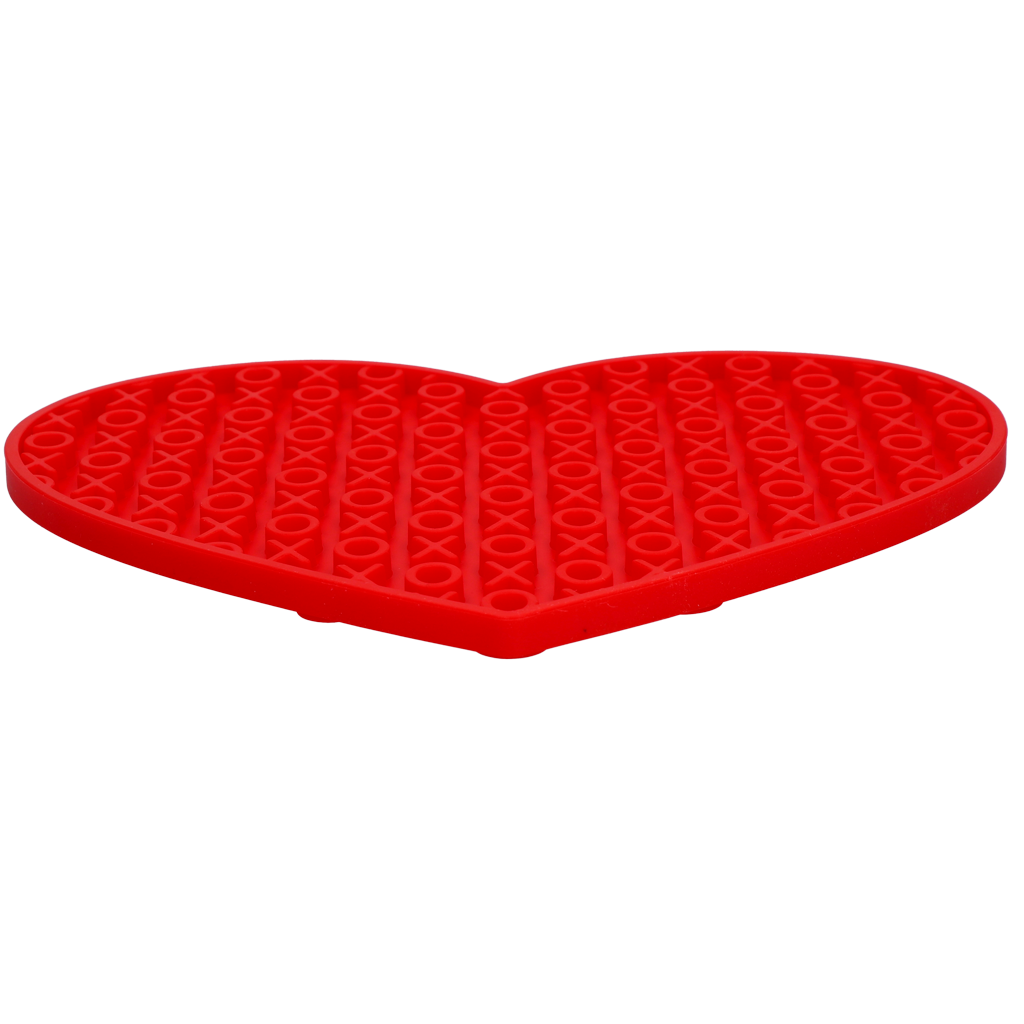 Eat Slow Live Longer Lick Mat Lovely Heart Rot