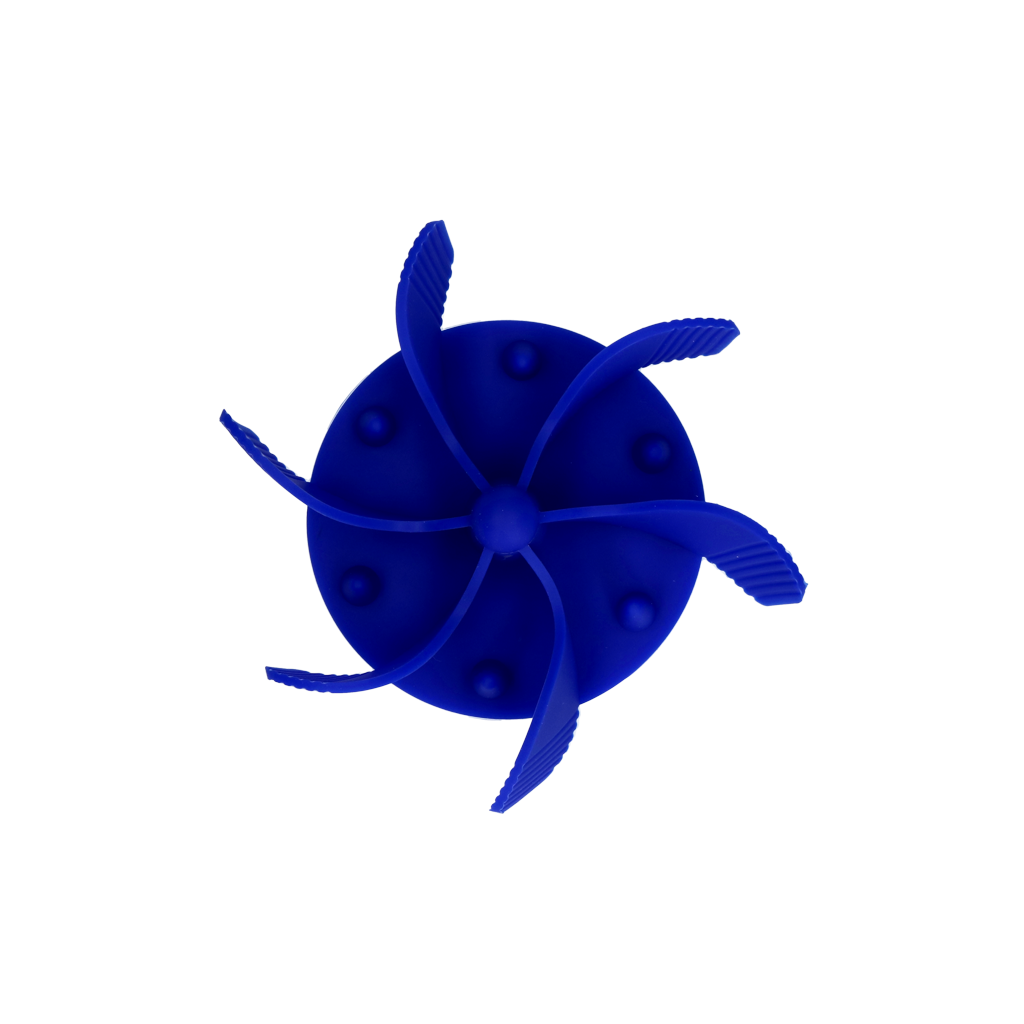 Eat Slow Live Longer Gobble Stopper Blau M