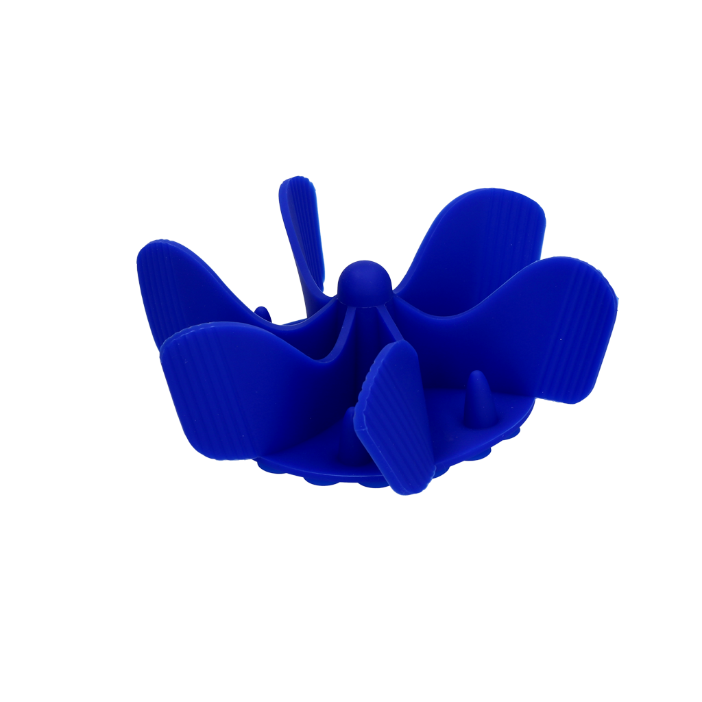 Eat Slow Live Longer Gobble Stopper Blau M