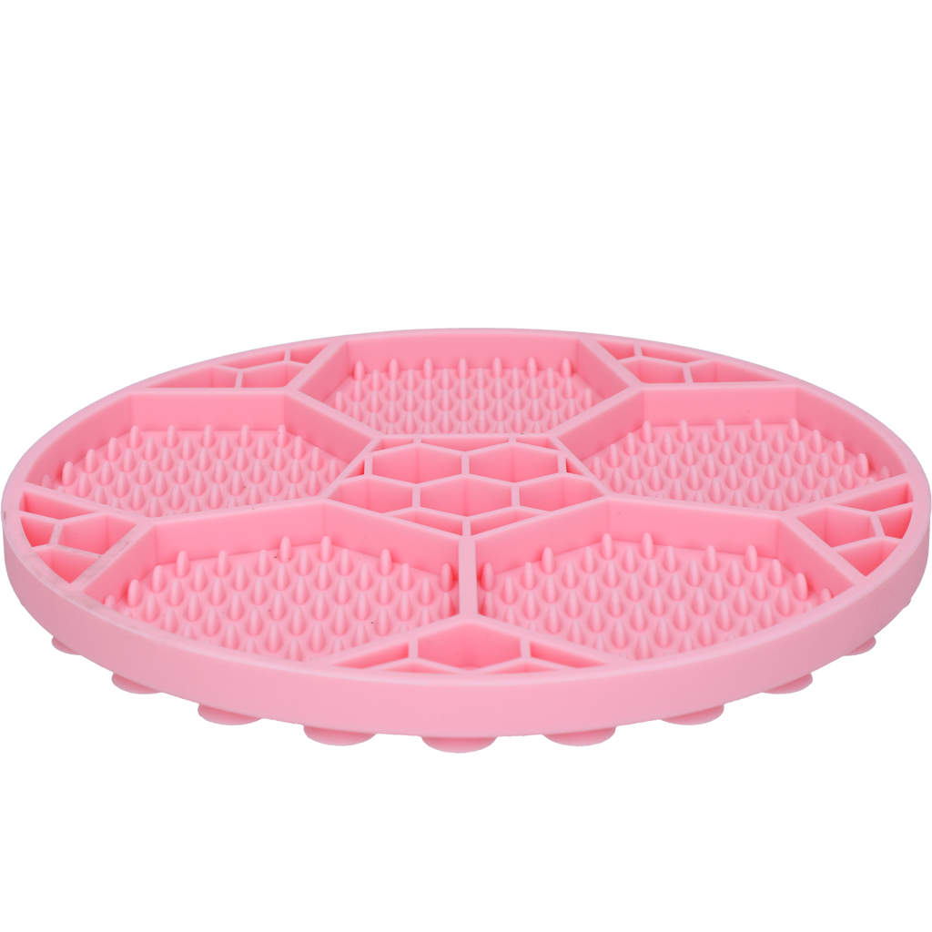 Eat Slow Live Longer Lick Mat Soccer Ball Rosa