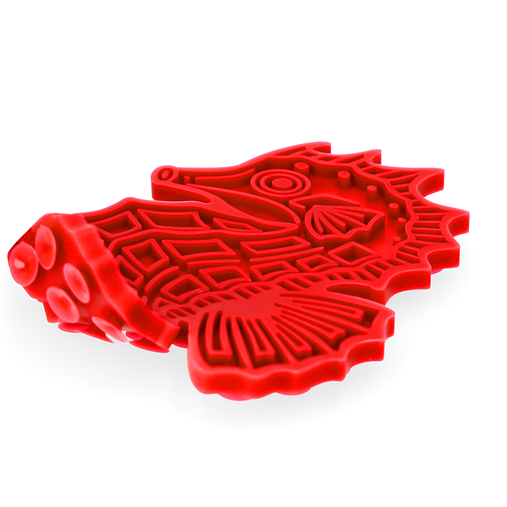 Eat Slow Live Longer Lick Mat Seahorse Rot