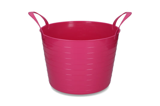 Eimer V-Trug Flexi Blau 14 l Rosa