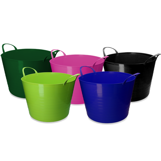 vPlast Eimer V-Trug Flexi 65 l Limonengrün