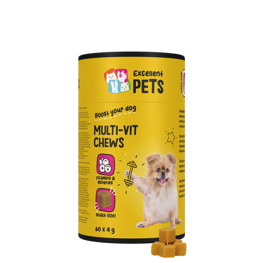 Excellent Pets Multi-Vit Soft Chews 60 Treats