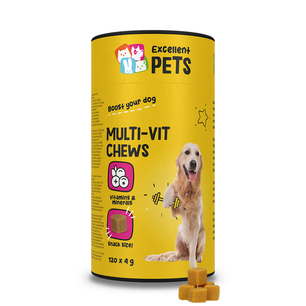 Excellent Pets Multi-Vit Soft Chews 120 Treats