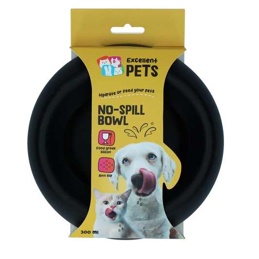 Excellent Pets No-Spill Bowl 300ml Anthrazit S