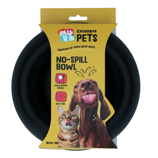 Excellent Pets No-Spill Bowl 800ml Anthrazit M