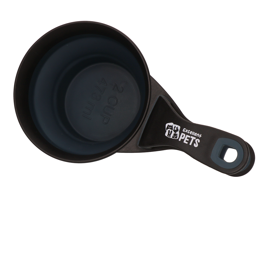 Excellent Pets Fütterschaufel mit Verriegelungsclip 2 cup