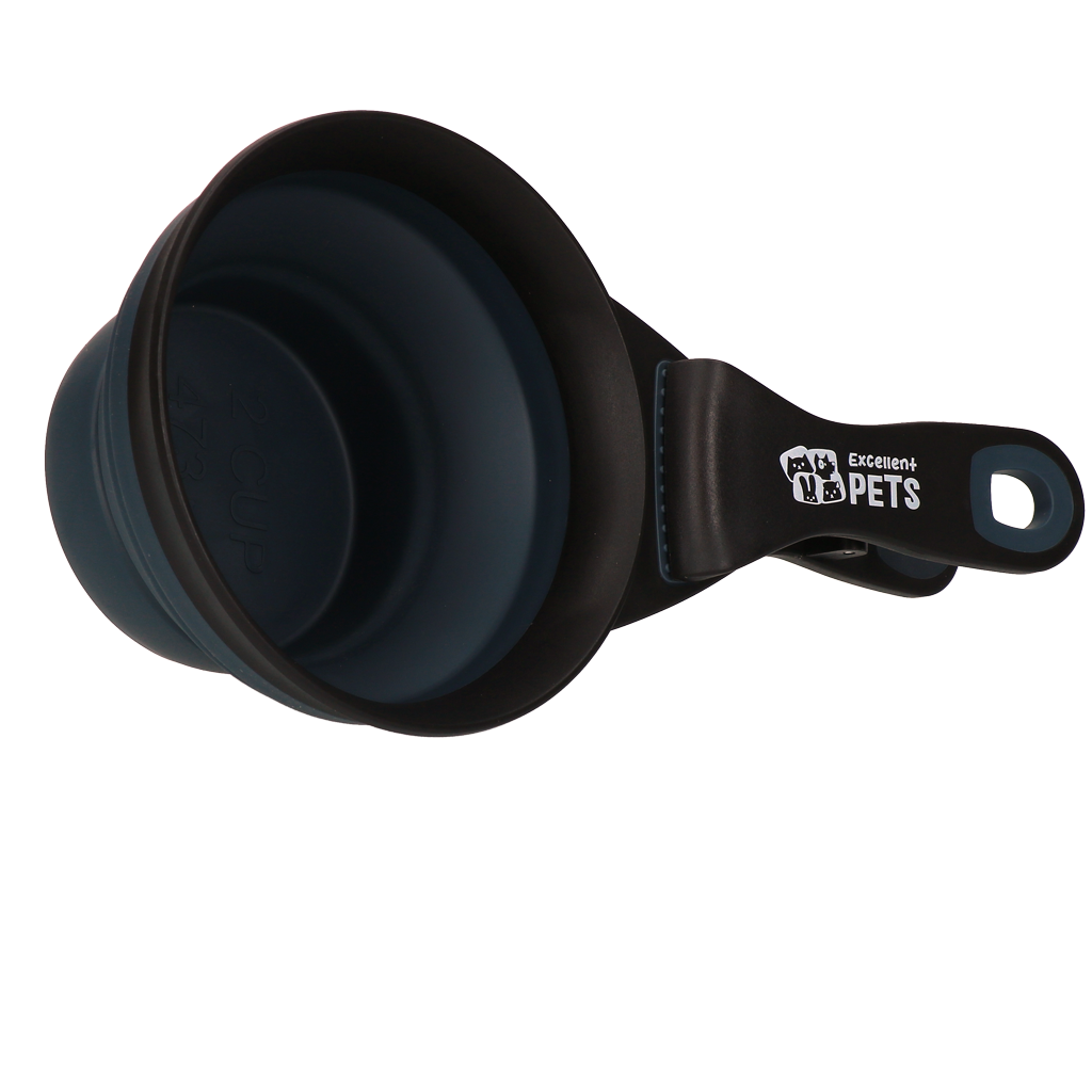 Excellent Pets Fütterschaufel mit Verriegelungsclip 2 cup