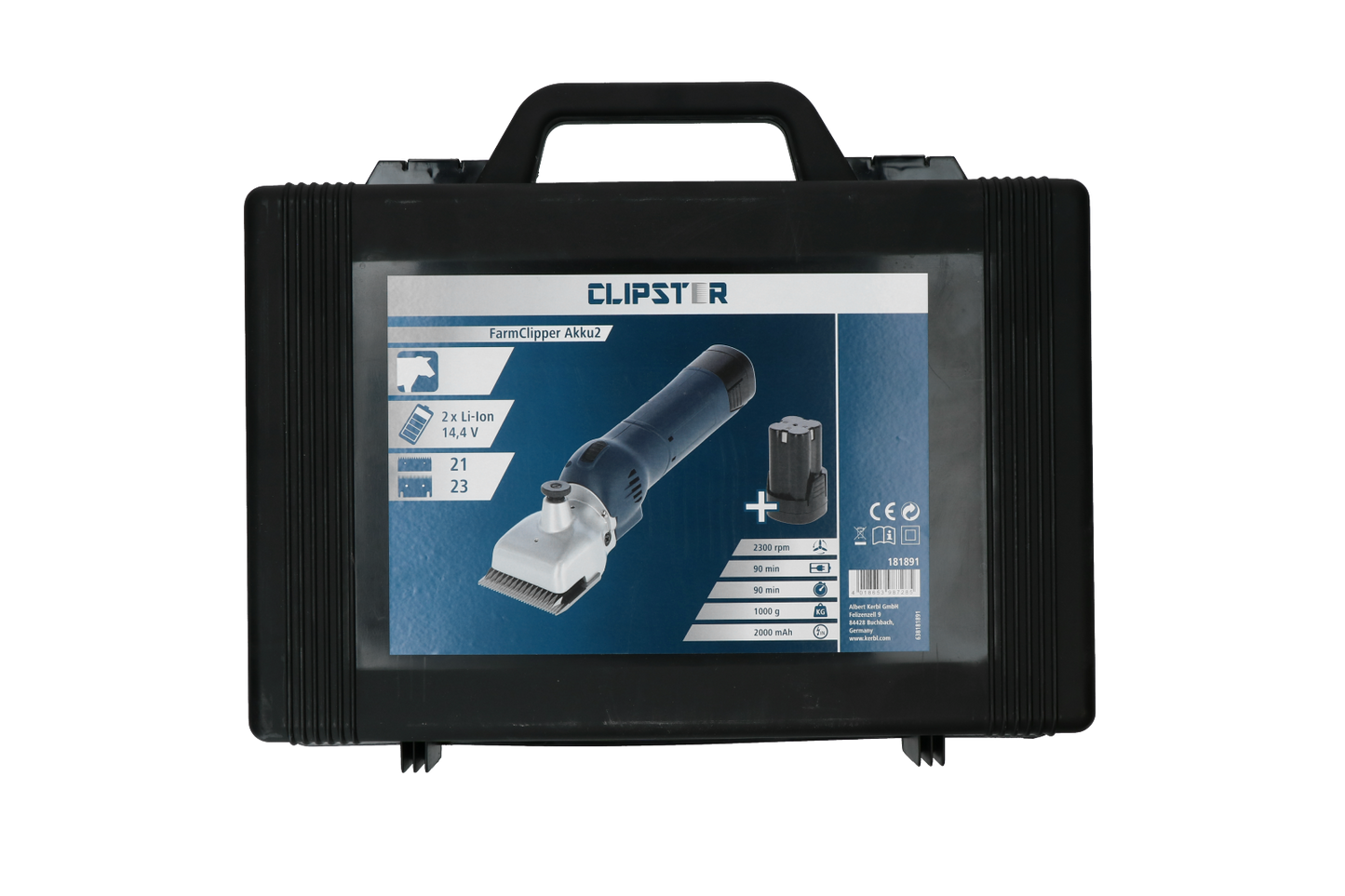 Clipster FarmClipper Akku2 Rind
