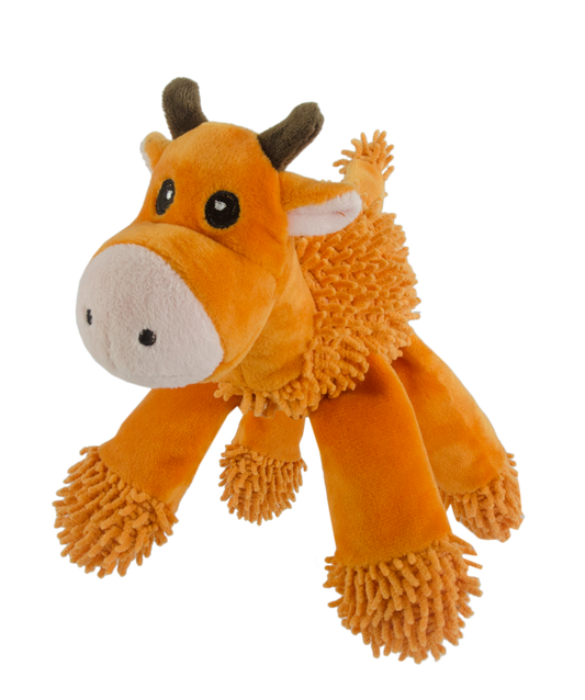 Fuzzle mit 5 Quietschern Giraffe