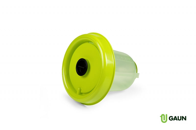 Gaun Geflügel Tränke mit Stopfen Limonengrün 10 l