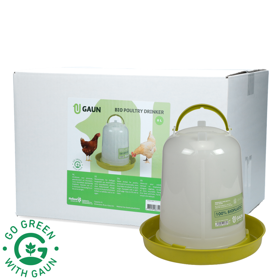 Gaun Geflügel Tränke Bio Limonengrün 8 l