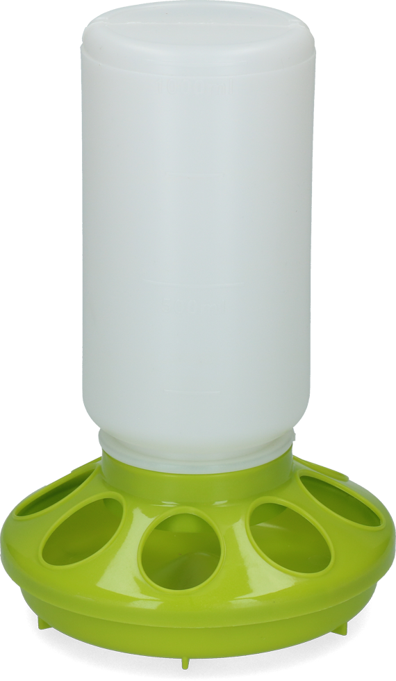 Gaun Geflügel Futterautomat Grün 1 kg