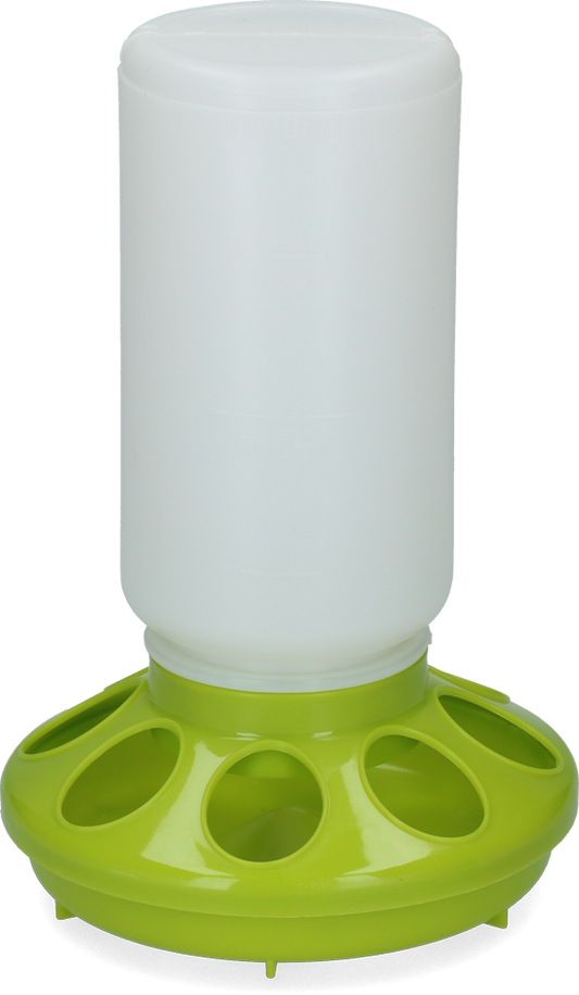 Gaun Geflügel Futterautomat Grün 1 kg